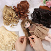 4Pcs 4 Colors PP Doll Wig Long Curly Hair DIY-GL0006-20C-5