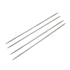 Stainless Steel Double Pointed Knitting Needles(DPNS) TOOL-R044-240x3.0mm-1