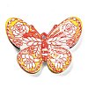 Printed Opaque Acrylic Beads MACR-R004-02D-1