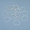 Brass Linking Rings KK-Y003-03H-S-3