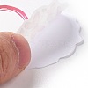 Cartoon Breast Cancer Awareness Ribbon Paper Stickers Set DIY-G066-17-3