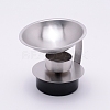 Stainless Steel Essential Oil Aroma Burner AJEW-WH0188-53P-2