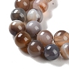 Natural Striped Agate/Banded Agate Beads Strands G-Z060-A01-B14-4