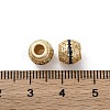 Brass Micro Pave Cubic Zirconia Beads KK-C071-07KCG-01-3