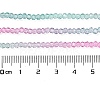 Transparent Painted Glass Beads Strands LS-DGLA-A034-T2mm-A10-3