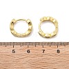 Brass Micro Pave Cubic Zirconia Huggie Hoop Earrings X-EJEW-K083-34G-B-4