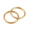 Ion Plating(IP) 304 Stainless Steel Closed Jump Rings STAS-G393-06G-18-3