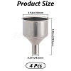 Non-Tarnish 304 Stainless Steel Funnel LS-STAS-WH20007-04P-2