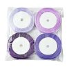 8Rolls 4 Colors Single Face Satin Ribbon OCOR-FS0001-10C-7