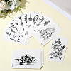 Removable Temporary Water Proof Tattoos Paper Stickers DIY-WH20009-94B-3