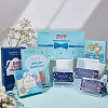 SUNNYCLUE 8 Bags 8 Style Christmas Wine Glass Decorations Paper Cup Cards DIY-SC0021-90-6