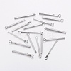 Tarnish Resistant 304 Stainless Steel Bar Pendants X-STAS-P186-05P-18mm-3