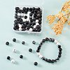 120Pcs 6 Style Natural & Synthetic Gemstone Round Beads Sets G-CJ0001-46-7