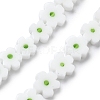 Handmade Millefiori Lampwork Beads Strands LAMP-F035-09P-1