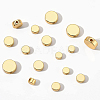 BENECREAT 80Pcs 4 Style Rack Plating Brass Spacer Beads KK-BC0007-85-4