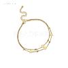 Stainless Steel Charm Anklets for Women WG18C2B-66-1