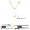 316L Surgical Stainless Steel Y Tassel Necklaces for Women FS-WGE9B28-19-1