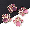 Alloy Resin Pendants RESI-R430-02D-LF-3