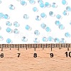 8/0 Inside Colours Transparent Glass Seed Beads SEED-T007-06E-4
