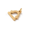 304 Stainless Steel Charms STAS-R001-04G-07-2