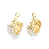 Crystal Rhinestone Thick Hoop Earrings EJEW-I269-07G-3