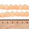 Dyed Natural Malaysia Jade Beads Strands G-G021-02C-23-2