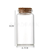 Glass Bottle CON-WH0085-73E-1
