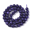 Natural Quartzite Jade Beads Strands LS-G-S150-57-8mm-1-2