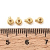 SHEGRACE Brass Crimp Beads XGR0054G-85G-3