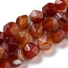 Natural Red Agate Beads Strands G-C085-A05-01-1