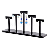 Acrylic T-Bar Earring Display Stands AJEW-WH0304-95A-1