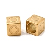 304 Stainless Steel European Beads STAS-D382-02O-G-1