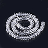 Synthetic Quartz Crystal Beads Strands G-S285-15-2