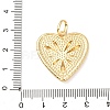 Brass Pendants KK-K408-73G-3
