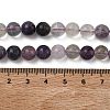 Natural Fluorite Beads Strands G-E598-02A-3
