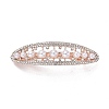 Alloy Crystal Rhinestone Hair Barrettes LS-PHAR-D012-02LG-1