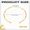 1Pc Alloy Open Cuff Bangles BJEW-LP0004-09G-2