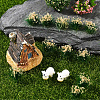 Resin Mini Grass Tufts AJEW-WH20120-10A-05-5