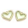 Epoxy Resin Pendants PALLOY-T056-11C-1