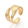 Ion Plating(IP) 304 Stainless Steel Cuff Ring X-RJEW-N038-112LG-3