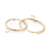 201 Stainless Steel Huggie Hoop Earring Findings STAS-P283-01O-G-2
