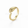 Snake Shape Rack Plating Alloy Cuff Rings RJEW-Q163-024A-RS-3