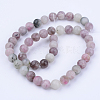 Natural Lilac Jade Beads Strands X-G-Q462-12mm-29-2