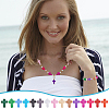 300Pcs 15 Colors Opaque Acrylic Beads SACR-UN0001-04-5