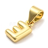 Brass Charms KK-Z027-14G-E-2
