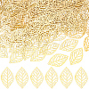 200Pcs Iron Filigree Hollow Pendants IFIN-SC0002-05-1