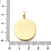Rack Plating Brass Micro Pave Clear Cubic Zirconia Pendants with Shell KK-M309-42G-S-2