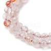 Natural Ferruginous Quartz Beads Strands G-B142-A01-3mm-4