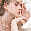 10Pcs Brass Micro Pave Clear Cubic Zirconia Charms KK-BBC0026-21-5