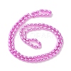 Electroplate Beads Strands EGLA-H104-02C-2